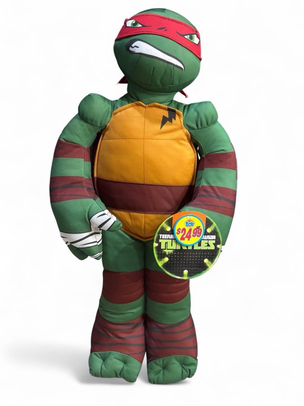 Nickelodeon TMNT Raphael Plush
Cuddle Pillow New with Tags 2015 Red Mask